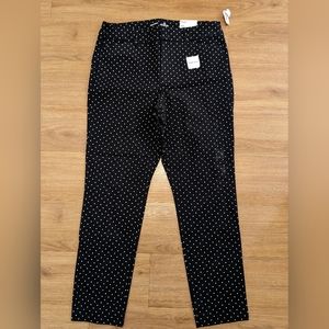 Old Navy Size 10 Pixie skinny polka dot pants